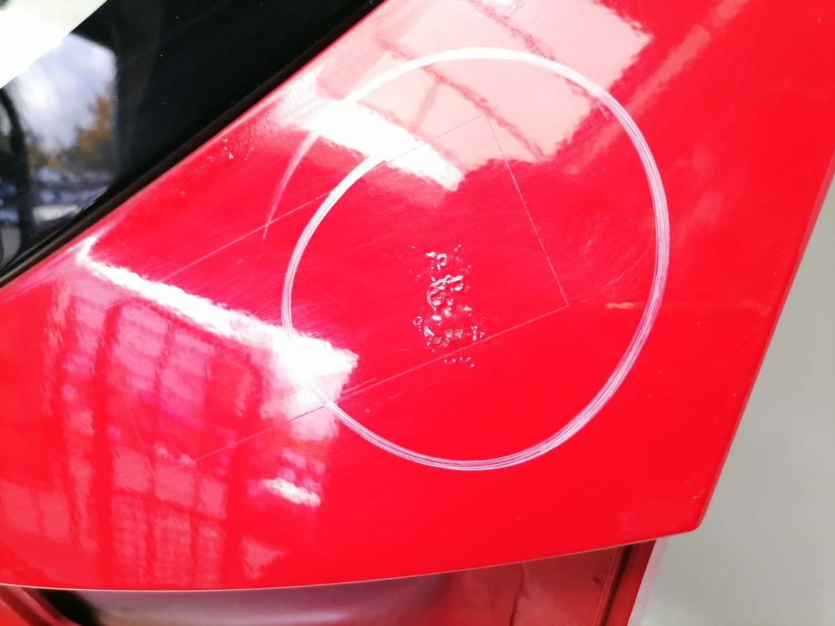 Honda Civic FK2 VIII original Heckklappe mit Scheibe R81 Milano Red Rohbau BJ08